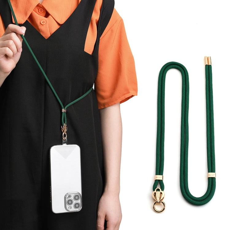 SULADA Multifunctional Universal Mobile Phone Love Lanyard (Green) with Adjustable Length and Secure Alloy Lock Buckle