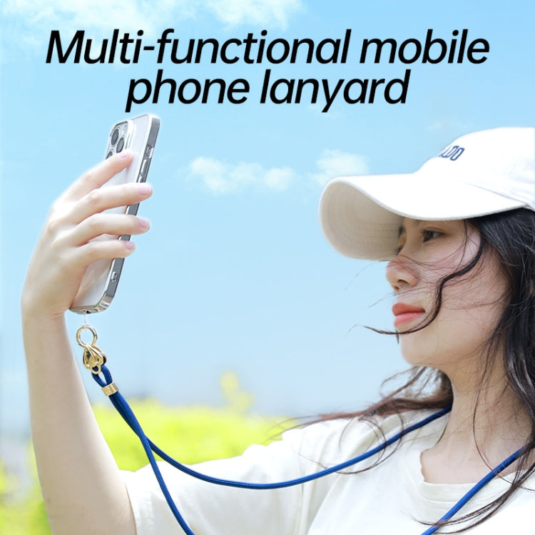 SULADA Multifunctional Universal Mobile Phone Love Lanyard - Green and White