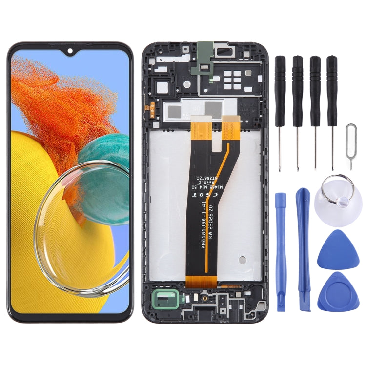 Samsung Galaxy M14 SM-M146B LCD Display and Touch Screen Assembly with Frame
