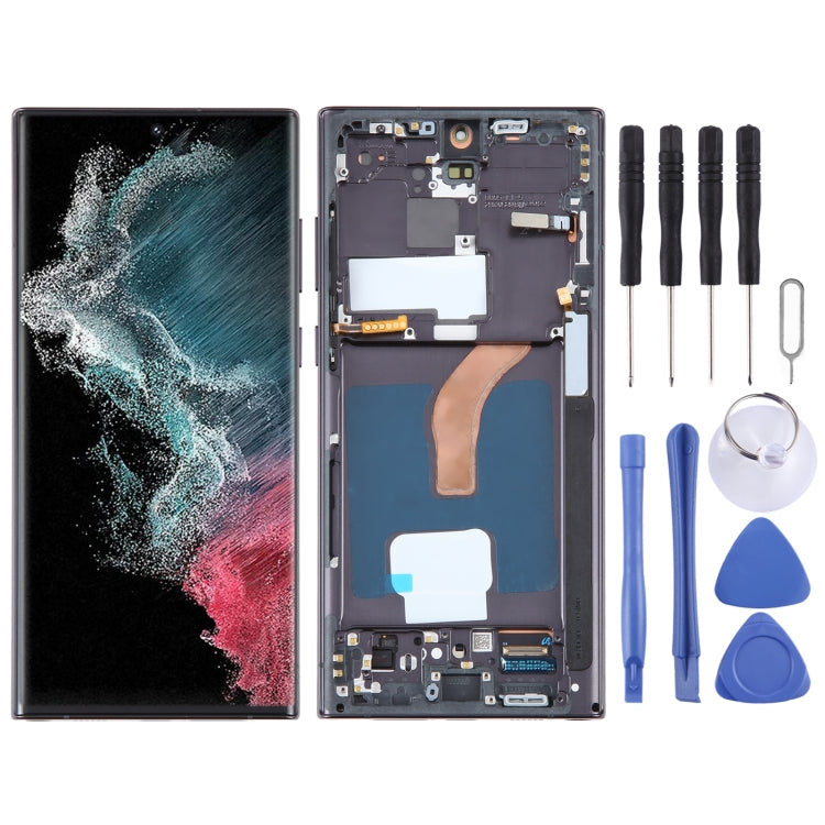 Samsung Galaxy S22 Ultra 5G LCD Screen Replacement with Frame and Digitizer Assembly
