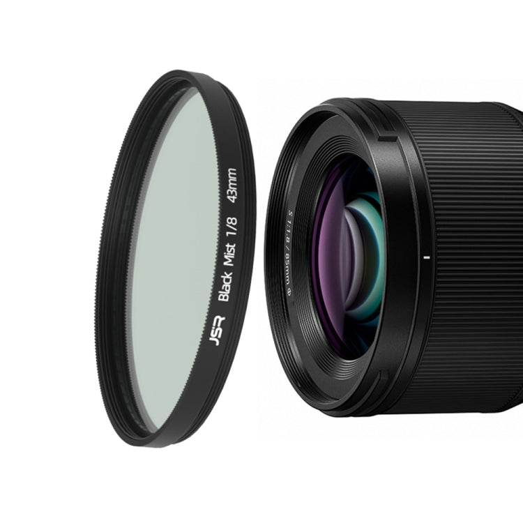 JSR Black Mist Filter Camera Lens - 43mm Size (1/8 Filter)