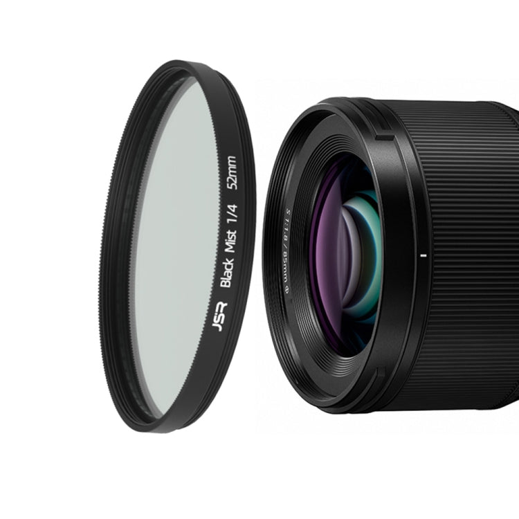 Black Mist Filter Camera Lens with 52mm Size