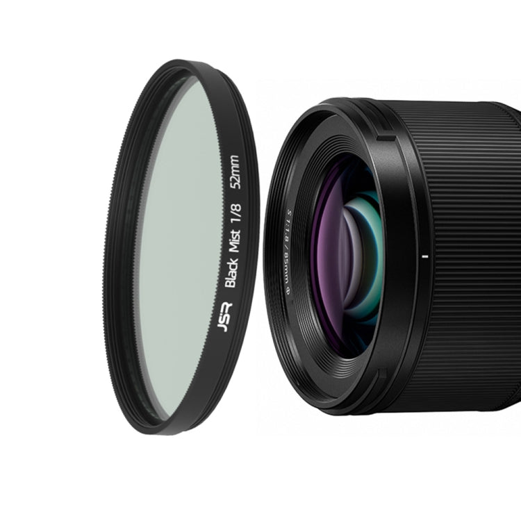 JSR Black Mist Filter Camera Lens Filter - 52mm Size (1/8 Filter)