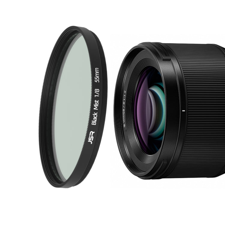 JSR 55mm Black Mist Camera Lens Filter (1/8)