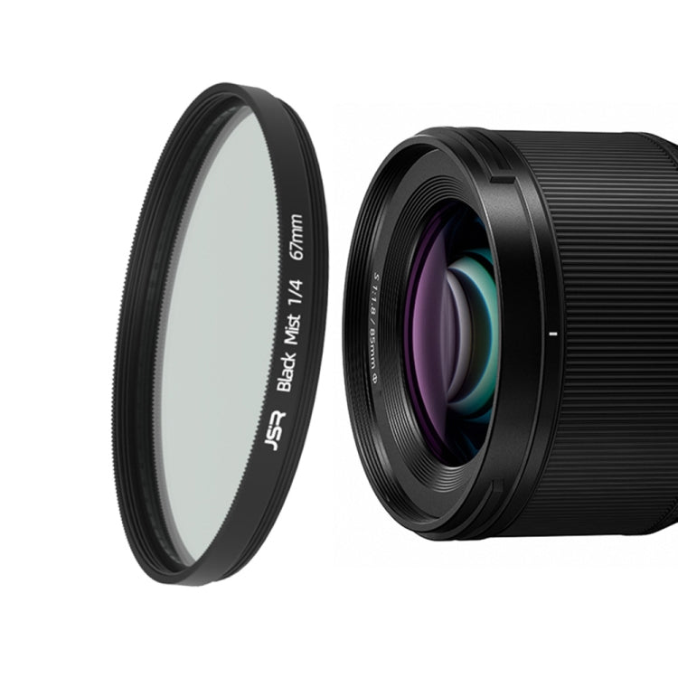 JSR Black Mist Filter Camera Lens, 67mm, 1/4 Filter