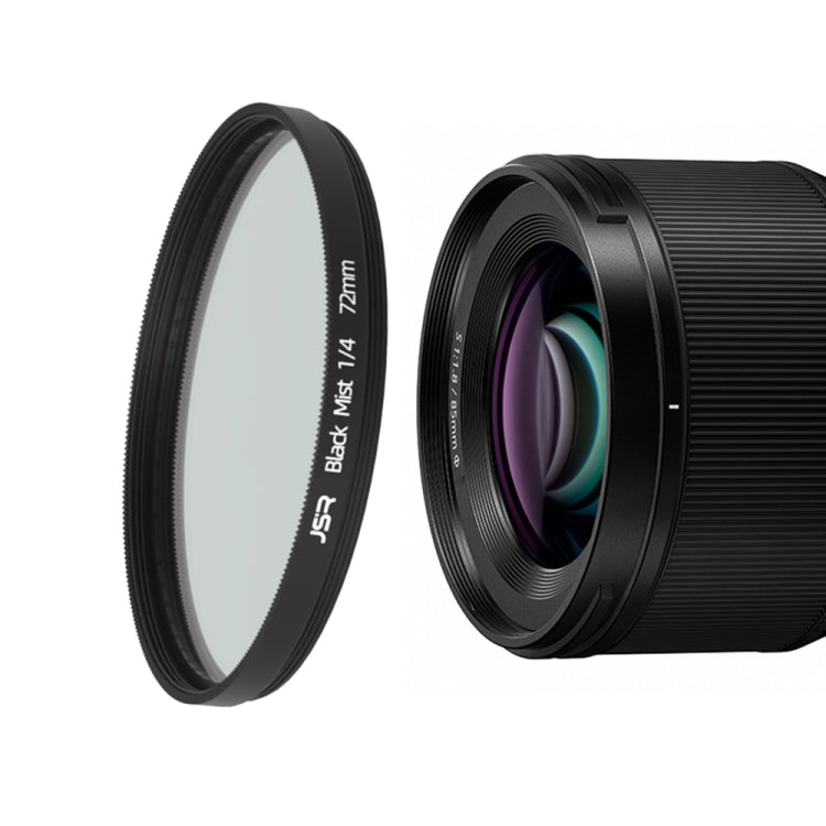 JSR Black Mist Filter Camera Lens Filter - 72mm Size (1/4 Filter)