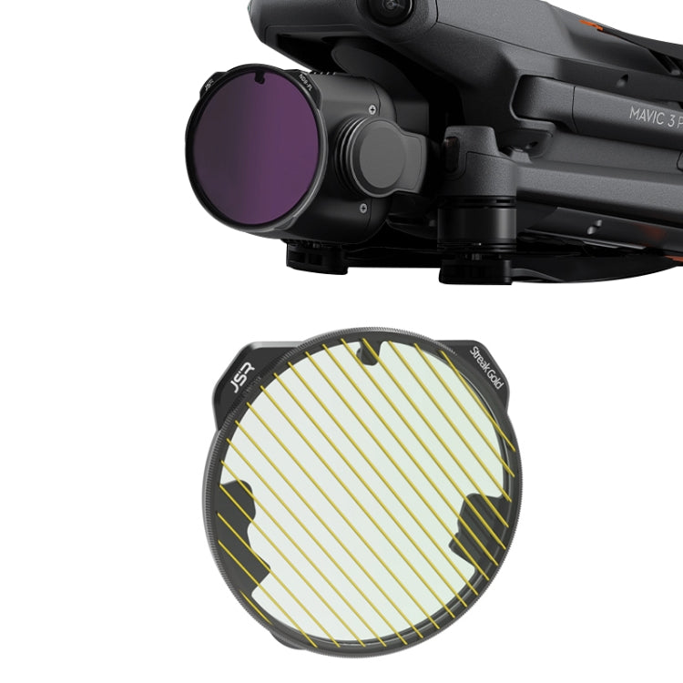JSR KH Series Streak Drawing Gold Lens Filter for DJI Mavic 3 Pro