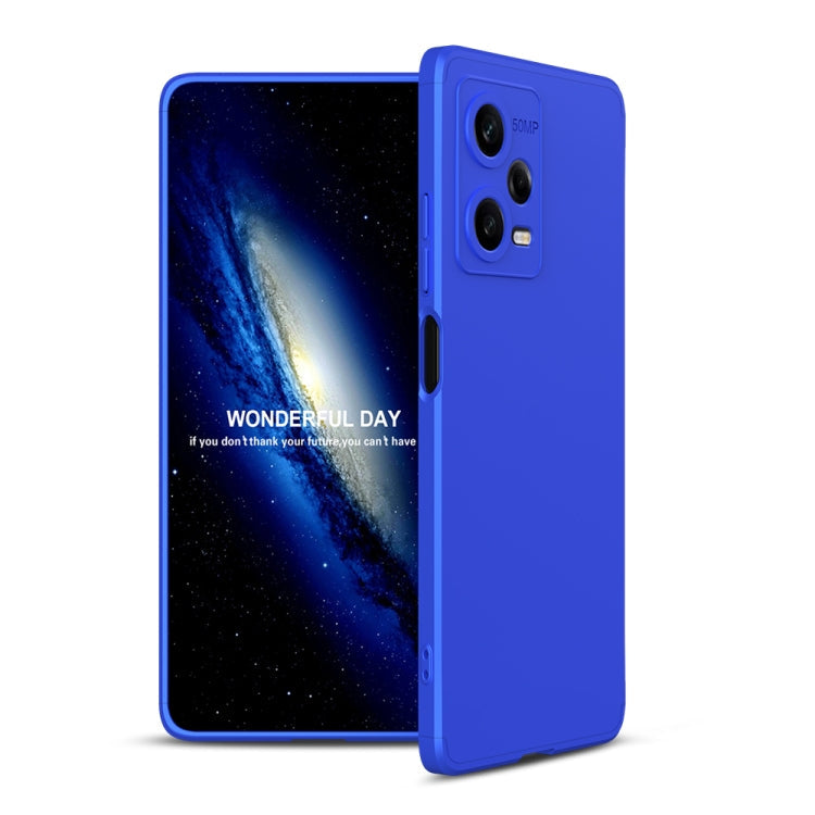Blue Protective Phone Case for Xiaomi Redmi Note 12 Pro 5G with 360 Degree Full Coverage