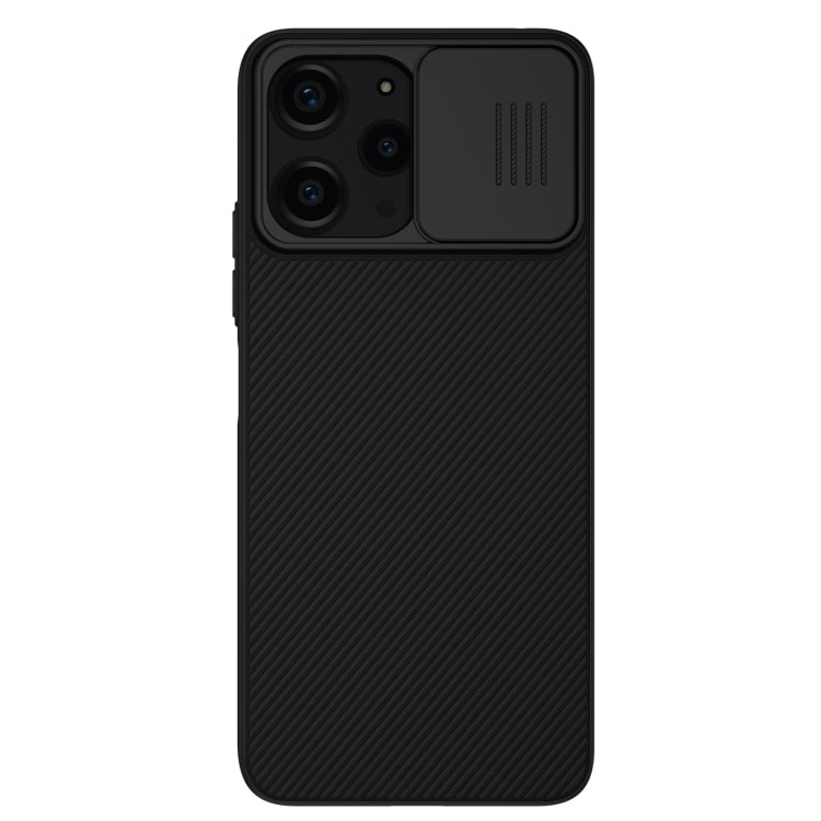 NILLKIN Black Mirror Series Camshield PC Phone Case for Xiaomi Redmi 12 4G / Note 12R 5G (Black)