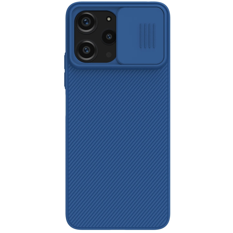 NILLKIN Black Mirror Series Camshield PC Phone Case for Xiaomi Redmi 12/Note 12R - Blue