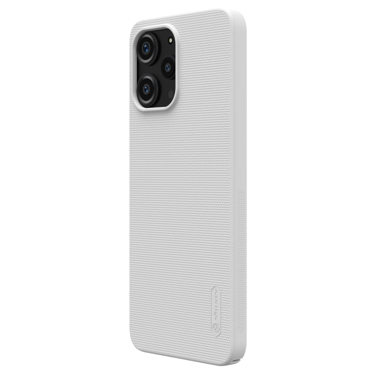 NILLKIN Frosted Shield Pro PC + TPU Phone Case for Xiaomi Redmi 12 4G / Note 12R 5G in White