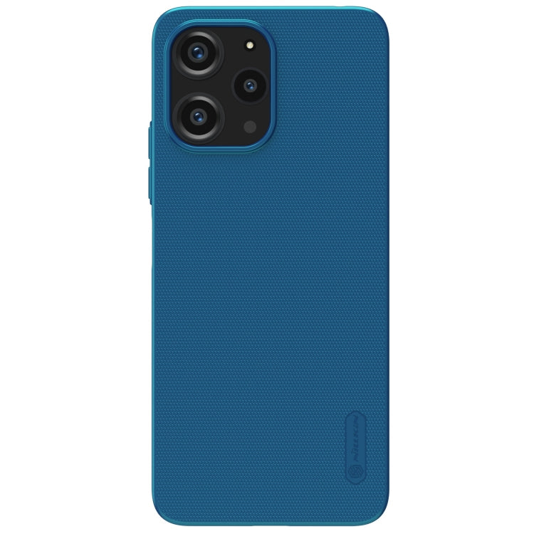 NILLKIN Frosted Shield Pro PC + TPU Phone Case for Xiaomi Redmi 12 4G / Note 12R 5G (Blue)