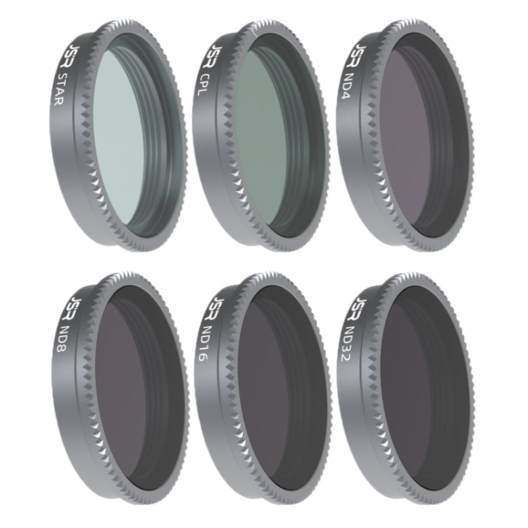 6-in-1 Lens Filter Set for Insta360 GO 2 / GO 3 JSR LS Series Camera