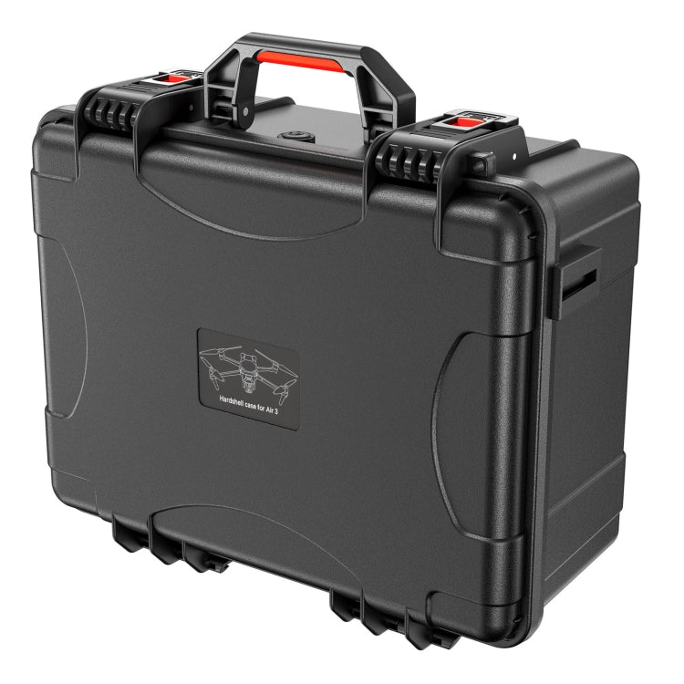 Waterproof Drone Storage Box for DJI Air 3 / RC2 / N2 (Black)