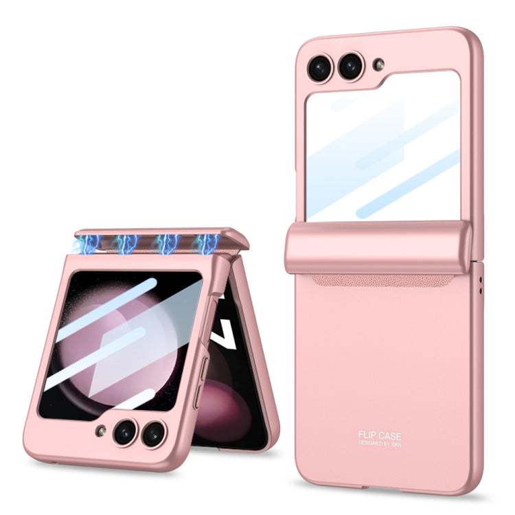 Magnetic Pink Folding Case for Samsung Galaxy Z Flip5 G