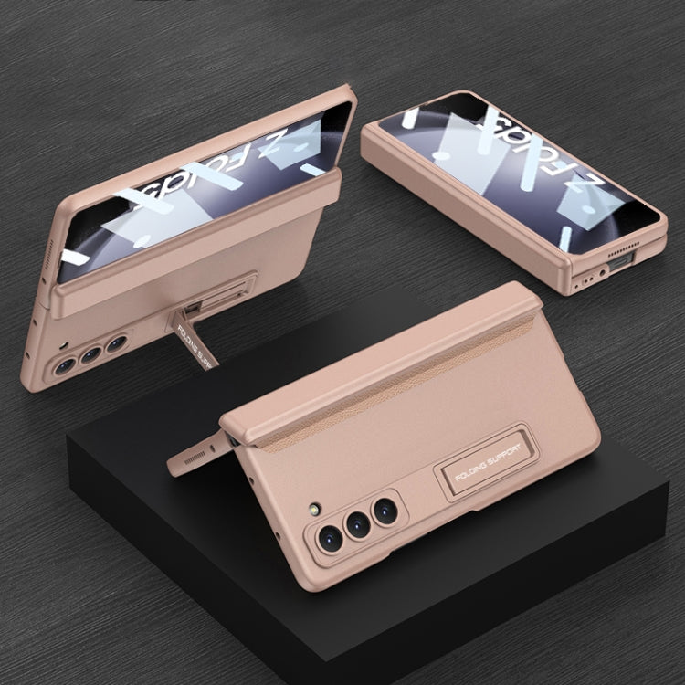 Magnetic Gold Folding Phone Case for Samsung Galaxy Z Fold5