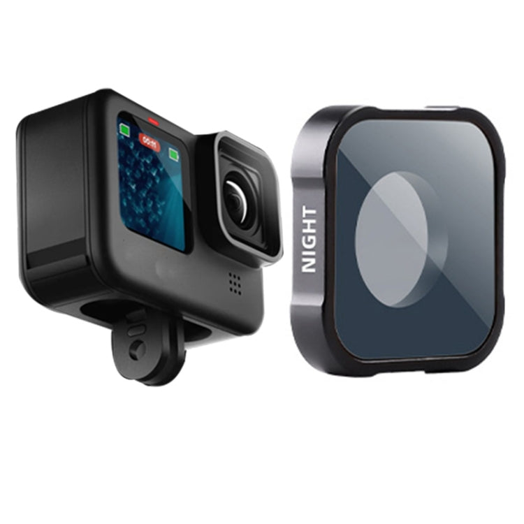 NIGHT Filter Lens for GoPro Hero11 Black/ Hero11 Black mini / HERO10 Black / HERO9 Black