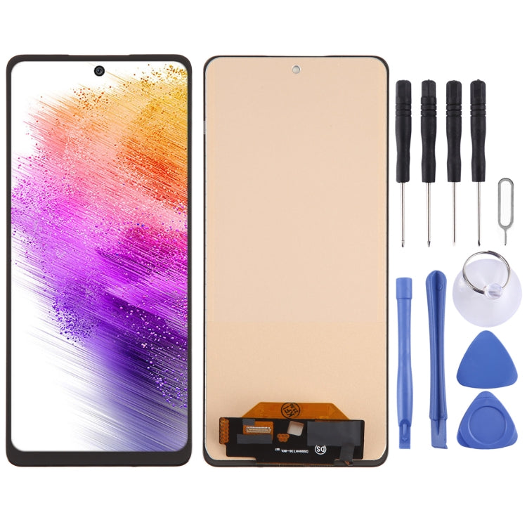 Samsung Galaxy A73 5G SM-A736B TFT LCD Screen Digitizer Full Assembly without Fingerprint Identification