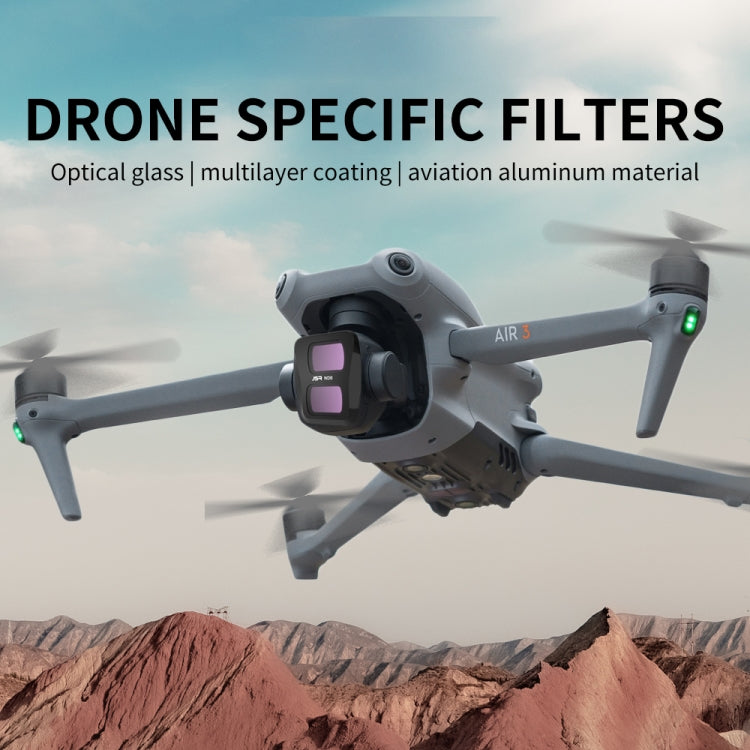 DJI Air 3 JSR KB Series Drone Lens Filter - 8 in 1 CPL ND NDPL NIGHT