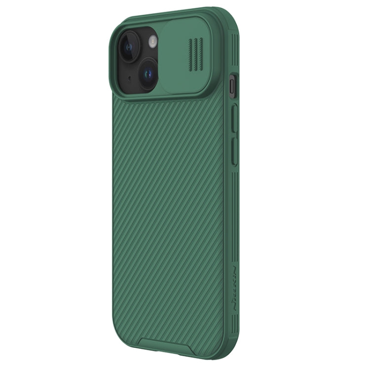NILLKIN CamShield Pro PC Phone Case for iPhone 15 Plus (Green)