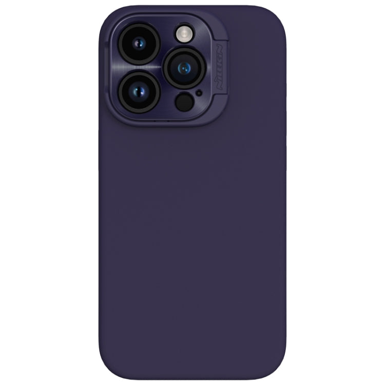 NILLKIN Magsafe Magnetic Phone Case for iPhone 15 Pro with Lens Wing (Purple)