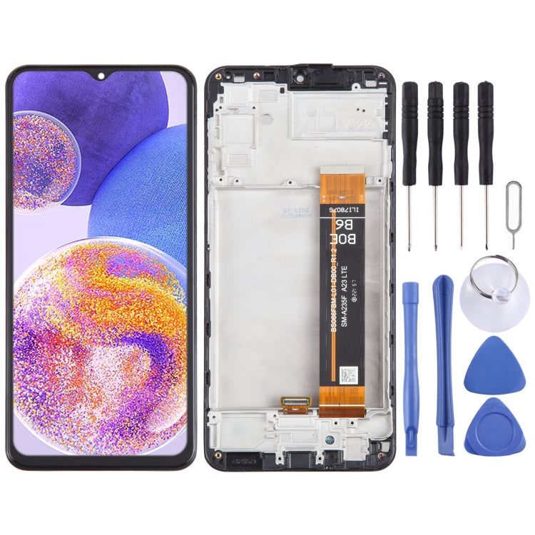 Samsung Galaxy A23 4G OEM LCD Screen Digitizer Full Assembly with Frame