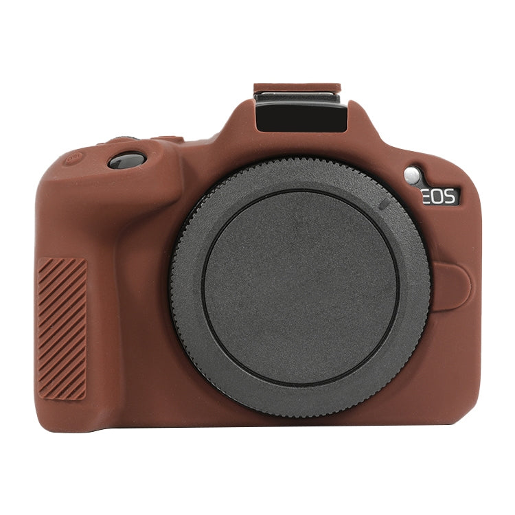 Canon EOS R50 Soft Silicone Protective Case (Coffee)