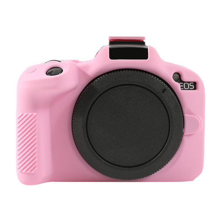 Canon EOS R50 Soft Silicone Protective Case in Pink