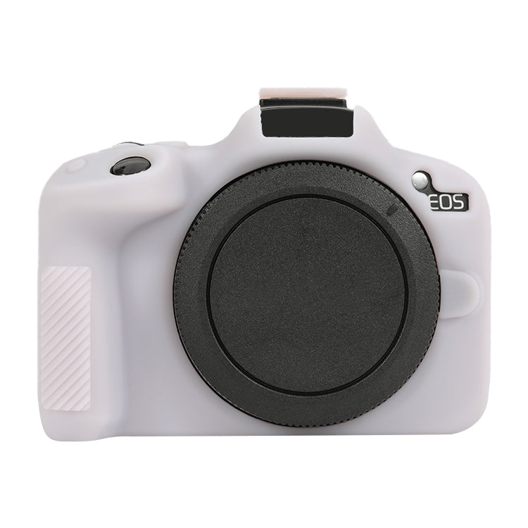 Soft Silicone Protective Case for Canon EOS R50 (Jello Pink)