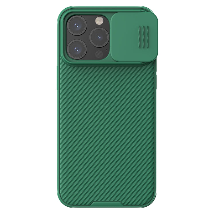 NILLKIN CamShield Pro Magnetic Magsafe Phone Case for iPhone 15 Pro Max (Green)