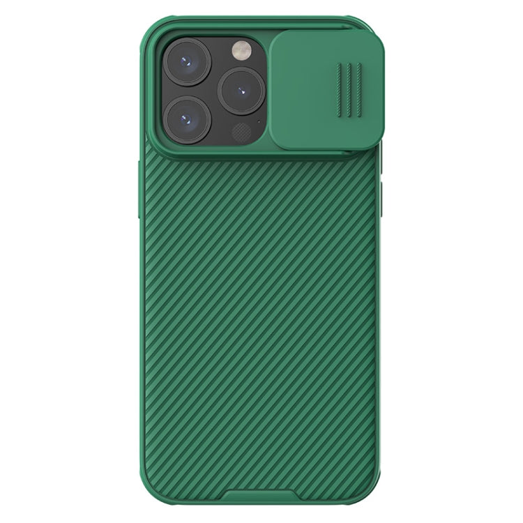 NILLKIN CamShield Pro PC Phone Case for iPhone 15 Pro, Green