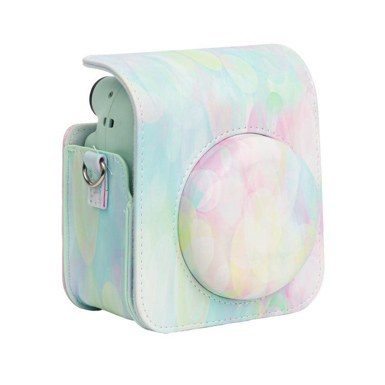 Dream Bubble Leather Camera Bag for Fujifilm Instax Mini 12