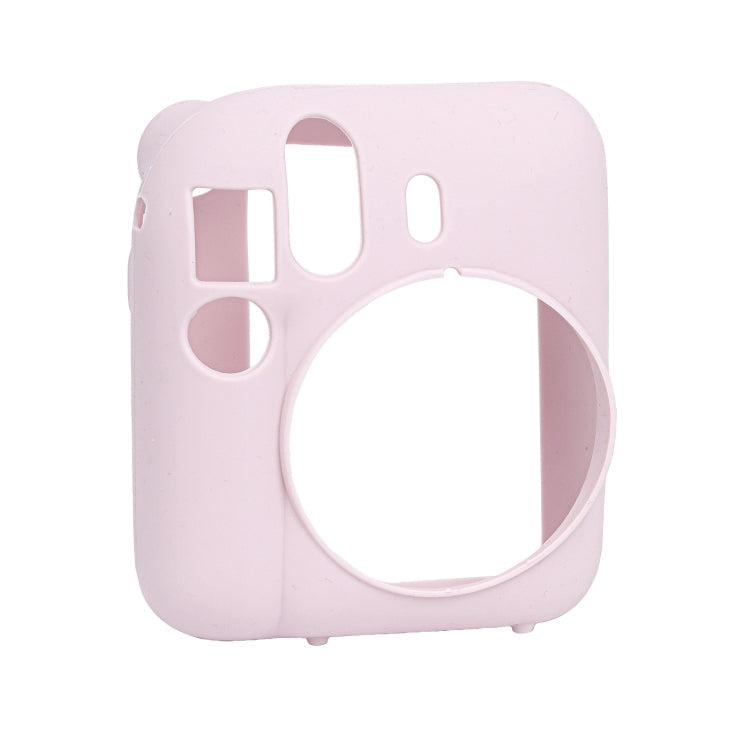 Soft Silicone Camera Protective Case for FUJIFILM instax mini 12 (Pink)