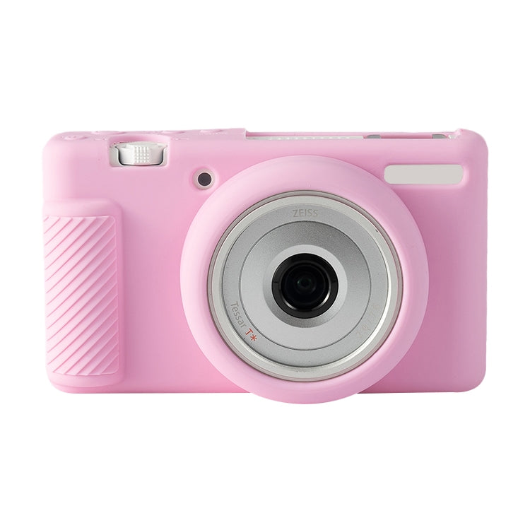 Soft Pink Silicone Protective Case for Sony ZV-1F/ZV1 M2 Camera