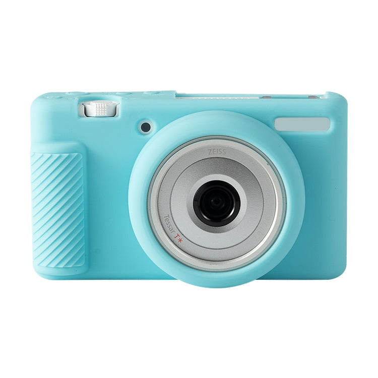 Sky Blue Silicone Protective Case for Sony ZV-1F / ZV1 M2
