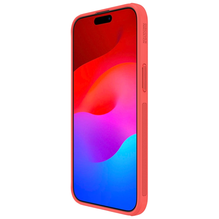 NILLKIN Frosted Shield Pro PC + TPU Phone Case for iPhone 15 Pro Max (Red)