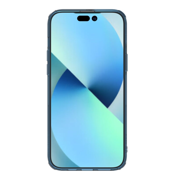 NILLKIN Ultra Clear PC + TPU Phone Case for iPhone 15 Plus (Blue)