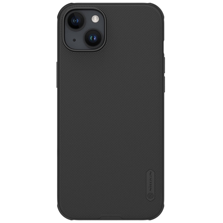 NILLKIN Frosted Shield Pro PC + TPU Phone Case for iPhone 15 Plus (Black)