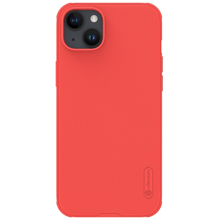 NILLKIN Frosted Shield Pro PC + TPU Phone Case for iPhone 15 Plus (Red)