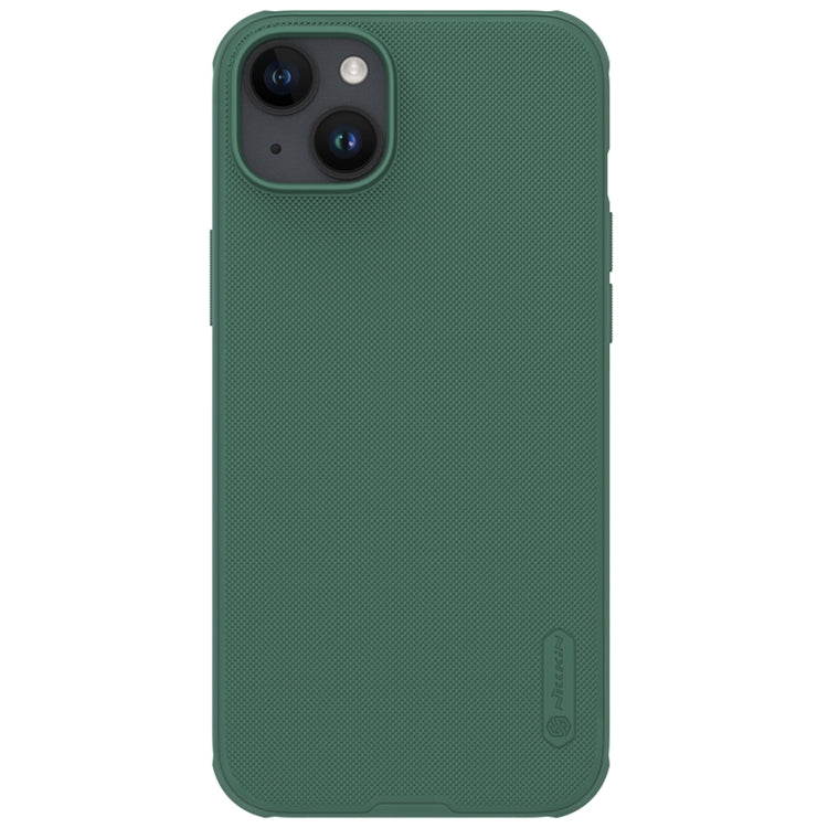 NILLKIN Frosted Shield Pro PC + TPU Phone Case for iPhone 15 Plus (Green)