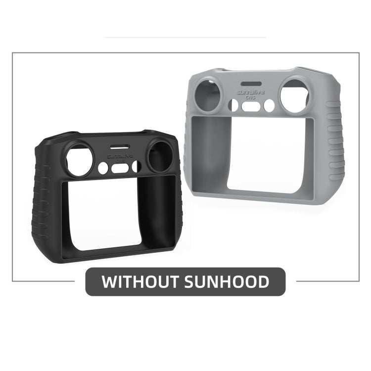 Sunnylife Shockproof Silicone Case for DJI Air 3 / RC 2 Remote Control (Grey)