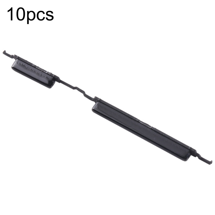 10-Piece Black Power and Volume Control Button Set for Samsung Galaxy A20E SM-A202