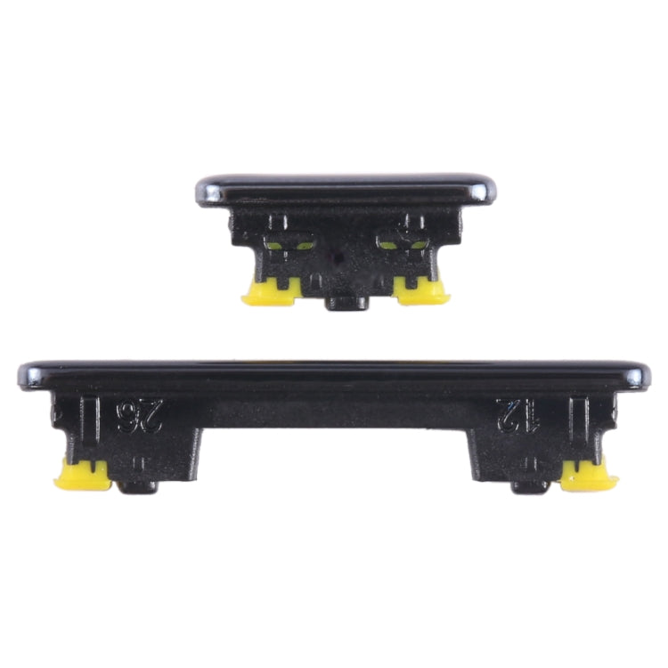 10pcs Black Power Button + Volume Control Button Replacement Parts for Samsung Galaxy A33 5G SM-A336