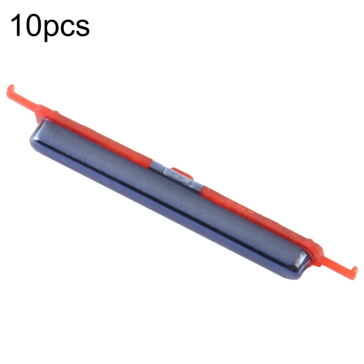 10-Piece Blue Power Button and Volume Control Button Replacement for Samsung Galaxy M33 5G SM-M336B
