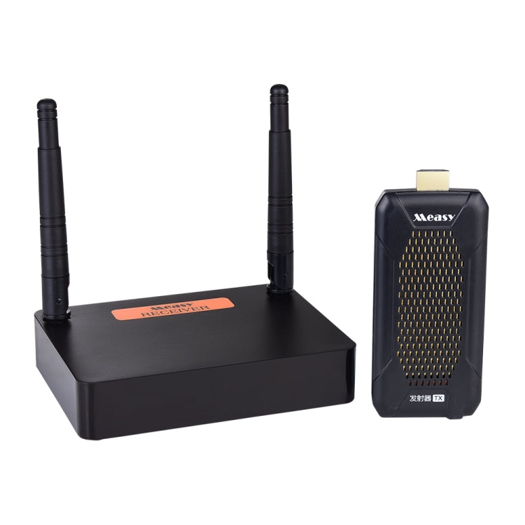 Measy FHD656 Mini 1080P HDMI 1.4 HD Wireless Audio Video Transmitter Receiver Extender Transmission System with 100m Transmission Distance