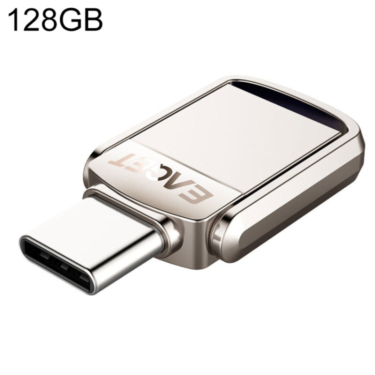 128GB USB 3.1 + USB-C Dual Interface Metal Flash Drive
