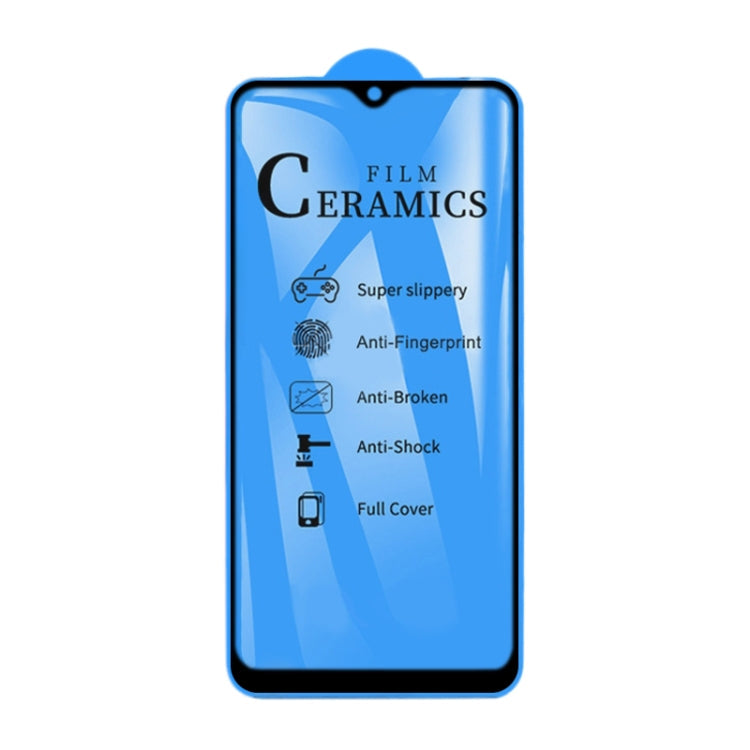 Samsung Galaxy A20s Tempered Glass Screen Protector with Full Coverage and High Hardness