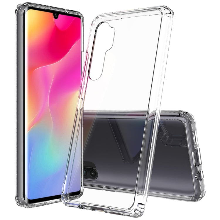 Shockproof Scratchproof TPU + Acrylic Protective Case for Xiaomi Mi Note 10 Lite (Transparent)