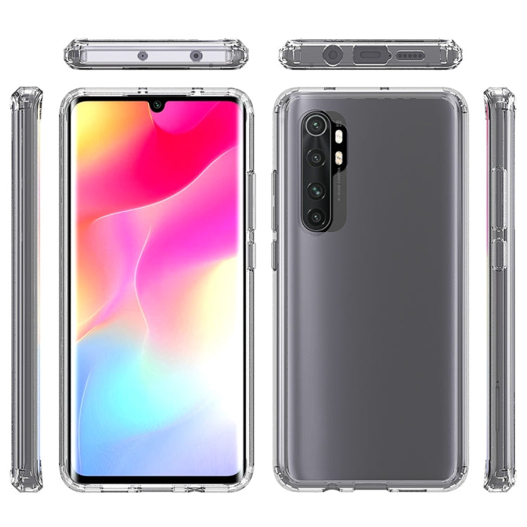 Shockproof Scratchproof TPU + Acrylic Protective Case for Xiaomi Mi Note 10 Lite (Transparent)