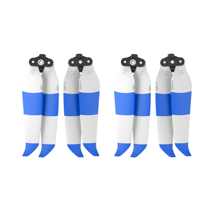 Sunnylife 7238F-2C Low Noise Quick-release Propellers for DJI Mavic Air 2 (Blue White, 2 Pairs)